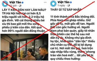 Vạch trần thủ đoạn tung hỏa mù, đả kích việc triển khai chính quyền địa phương hai cấp
