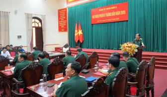 Đảng ủy Quân khu 9 tổ chức hội nghị phiên 6 tháng đầu năm 2025