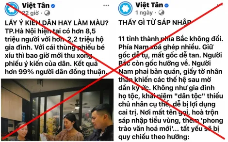 Vạch trần thủ đoạn tung hỏa mù, đả kích việc triển khai chính quyền địa phương hai cấp