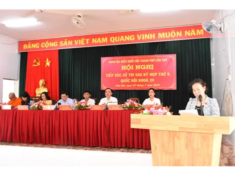 Cử tri xã Vĩnh Hải mong muốn được hỗ trợ phát huy lợi thế kinh tế biển