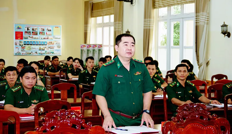 Ban Chỉ huy Bộ đội Biên phòng đối thoại dân chủ với cán bộ, chiến sĩ Ban Chỉ huy Bộ đội Biên phòng đối thoại dân chủ với cán bộ, chiến sĩ