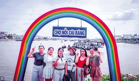 Nghề quê ở Chợ nổi Cái Răng