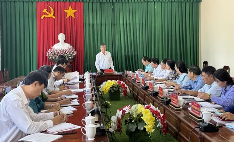 Đảm bảo công tác chuẩn bị Đại hội Đảng bộ phường Bình Thủy chu đáo, kỹ lưỡng