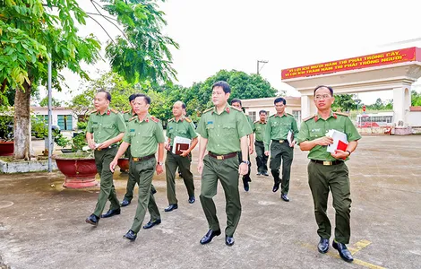 Công an TP Cần Thơ thực hiện hiệu quả công tác đảm bảo an ninh trật tự, phục vụ nhân dân