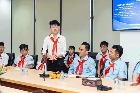 2 thiếu nhi tiêu biểu của TP Cần Thơ tham dự Chương trình gặp gỡ hữu nghị thanh thiếu nhi Việt Nam - Lào