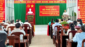 Góp ý Văn kiện Đại hội đại biểu Đảng bộ xã Đông Phước, nhiệm kỳ 2025-2030