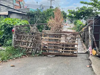 Cần sớm sửa chữa, nâng cấp cầu rạch Bà Lễ