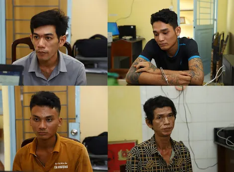 Phát hiện 4 đối tượng sử dụng ma túy trong phòng trọ tại phường Mỹ Xuyên