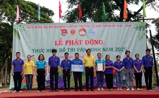 Mặt trận phường Cái Khế phát động thực hiện đô thị văn minh