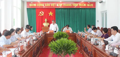 Lãnh đạo thành phố góp ý dự thảo văn kiện đại hội đảng bộ các xã, phường