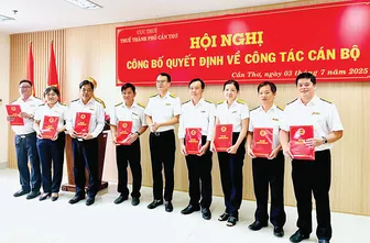 Nhanh chóng ổn định tổ chức bộ máy của Thuế TP Cần Thơ, đảm bảo phục vụ người dân, doanh nghiệp