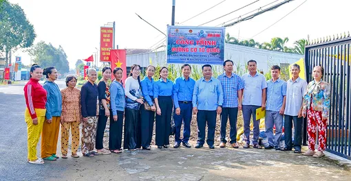 Khánh thành công trình chào mừng đại hội Đảng các cấp