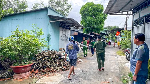 Mưa giông làm 27 căn nhà bị hư hỏng, thiệt hại tài sản gần 400 triệu đồng Mưa giông làm 27 căn nhà bị hư hỏng, thiệt hại tài sản gần 400 triệu đồng