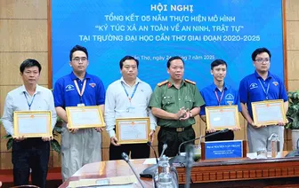 Tổng kết 5 năm thực hiện mô hình “Ký túc xá an toàn về an ninh, trật tự”