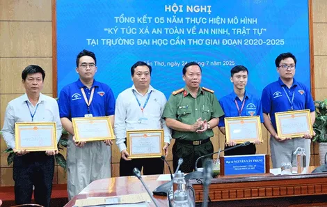 Tổng kết 5 năm thực hiện mô hình “Ký túc xá an toàn về an ninh, trật tự”