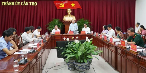 TP Cần Thơ kiến nghị Trung ương hỗ trợ trong triển khai chính quyền địa phương 2 cấp trên nền tảng số TP Cần Thơ kiến nghị Trung ương hỗ trợ trong triển khai chính quyền địa phương 2 cấp trên nền tảng số