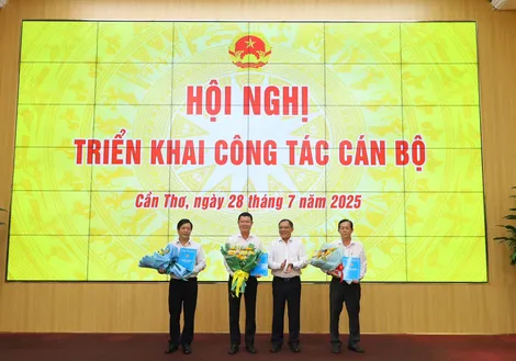 Công quyết định bổ nhiệm Phó giám đốc Trung tâm Phát triển quỹ đất TP Cần Thơ