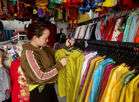 Thêm nét duyên khi diện áo bà ba