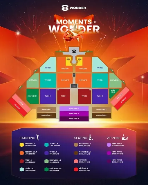 8WONDER 2025 - Moments Of Wonder: Quy tụ line-up hot từ Âu đến Á, trải nghiệm xứng tầm quốc tế mà giá vé quá hời!