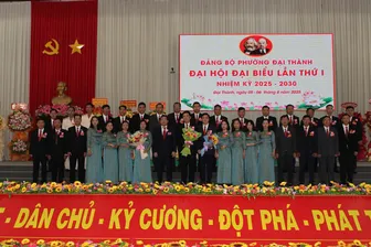 Xây dựng đội ngũ cán bộ phường Đại Thành đủ tâm, tầm, tài, tín, nói đi đôi với làm