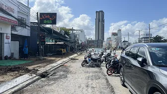 Người dân bức xúc vì tuyến đường Trần Văn Hoài thi công ì ạch
