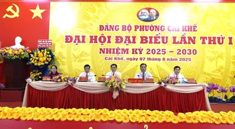 Đảng bộ phường Cái Khế phấn đấu thực hiện thắng lợi 16 chỉ tiêu 
nhiệm kỳ 2025-2030