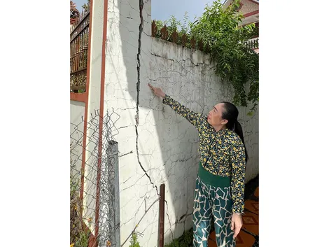 Cần sớm chi trả, hỗ trợ 15 hộ có nhà bị nứt do thi công dự án Kè sông Cần Thơ - ứng phó biến đổi khí hậu