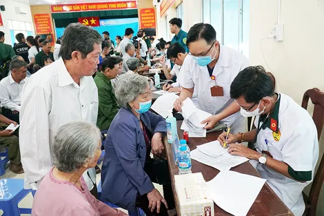 Lực lượng vũ trang Quân khu 9 làm theo lời Bác