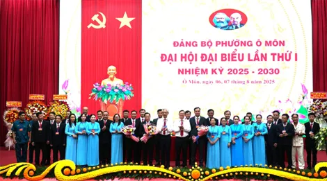 Khai thác tốt tiềm năng, lợi thế xây dựng phường Ô Môn phát triển nhanh và bền vững