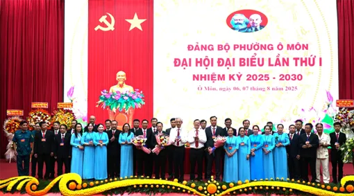 Khai thác tốt tiềm năng, lợi thế xây dựng phường Ô Môn phát triển nhanh và bền vững