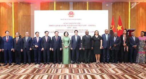 Chủ tịch nước dự lễ kỷ niệm 50 năm thiết lập quan hệ ngoại giao Việt Nam - Angola Chủ tịch nước dự lễ kỷ niệm 50 năm thiết lập quan hệ ngoại giao Việt Nam - Angola