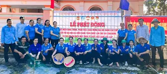 Thực hiện các công trình, phần việc chào mừng đại hội Đảng và đại hội MTTQVN các cấp