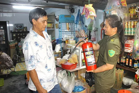 Nữ tổ phó sát cơ sở, đảm bảo an ninh trật tự