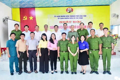 Xã An Ninh tổ chức Ngày hội Toàn dân bảo vệ an ninh Tổ quốc năm 2025