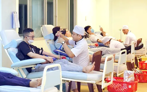 Bệnh viện Huyết học - Truyền máu TP Cần Thơ tiếp nhận máu tất cả các ngày trong tuần