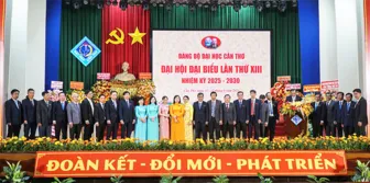 Đại hội đại biểu Đảng bộ Đại học Cần Thơ nhiệm kỳ 2025-2030
