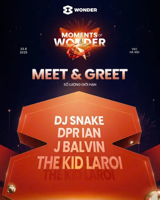 8Wonder tung quà Meet & Greet, DPR Ian, J Balvin nói 'rất yêu Việt Nam' trước khi sang đổ bộ sân khấu hoành tráng nhất mùa hè