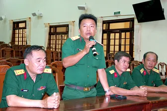 Gần 50 cán bộ quân sự thành phố có nguyện vọng nghỉ hưu, phục viên