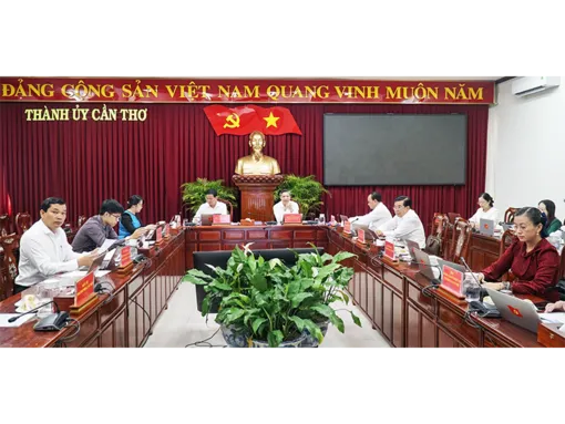 Chuẩn bị chu đáo mọi mặt để tổ chức thành công Đại hội đại biểu Đảng bộ TP Cần Thơ nhiệm kỳ 2025-2030