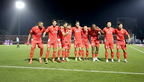 Vòng 1 V.League 2025-2026: Công an TP Hồ Chí Minh thắng Hà Nội 2-1