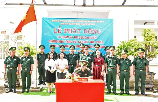 TP Cần Thơ phát động thi đua cao điểm chống khai thác IUU