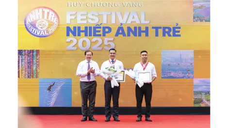 Tác giả Trần Minh Lương (TP Cần Thơ) đoạt Huy chương Vàng Festival Nhiếp ảnh trẻ 2025