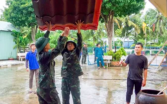 Kịp thời giúp dân khắc phục hậu quả thiên tai