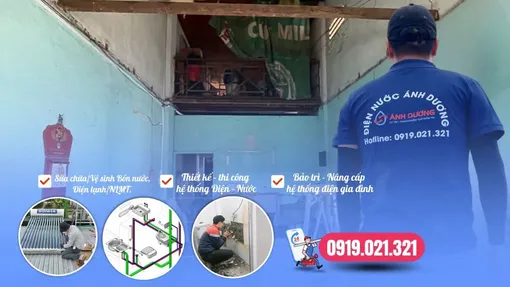 Điện nước Ánh Dương cung cấp dịch vụ sửa chữa điện nước quận Phú Nhuận (cũ) giá rẻ