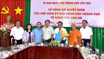 Ông Thạch Song được bổ nhiệm giữ chức Hiệu trưởng Trường Bổ túc Văn hóa Pali Trung cấp Nam Bộ