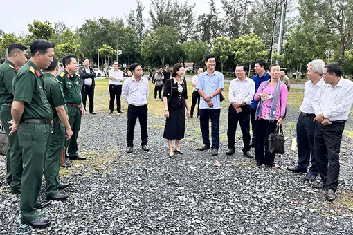 Khảo sát địa điểm tổ chức chương trình nghệ thuật kỷ niệm 80 năm Cách mạng Tháng Tám và Quốc khánh 2-9 tại Khu Đô thị 5A