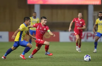 Alan lập hat-trick, Công an Hà Nội đè bẹp Hà Nội FC