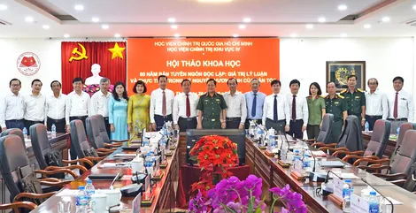 Hội thảo khoa học “80 năm bản Tuyên ngôn Độc lập: Giá trị lý luận và thực tiễn trong kỷ nguyên vươn mình của dân tộc”
