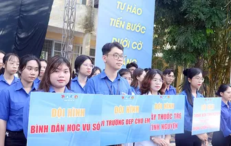 Tuổi trẻ viết tiếp câu chuyện hòa bình