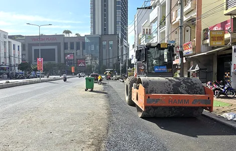 Nhiều công trình chỉnh trang đô thị khu vực trung tâm thành phố